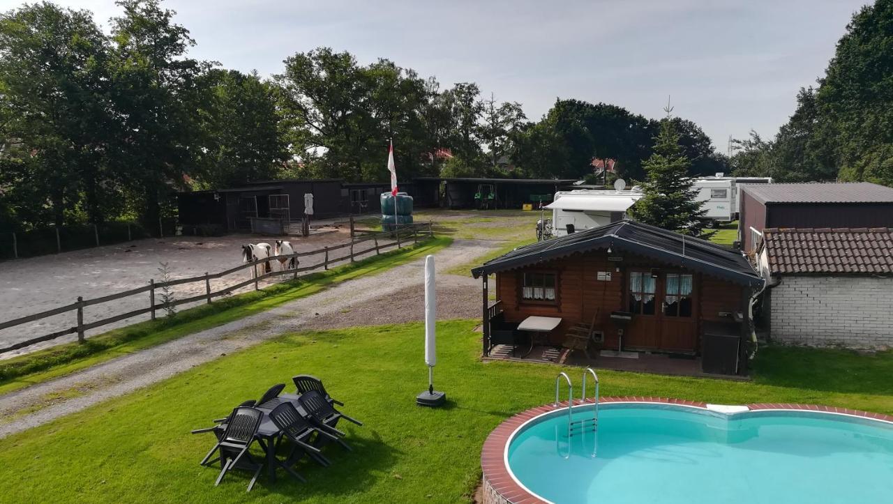 Ferienhof Welsch Wohnung 2 Grossefehn Extérieur photo
