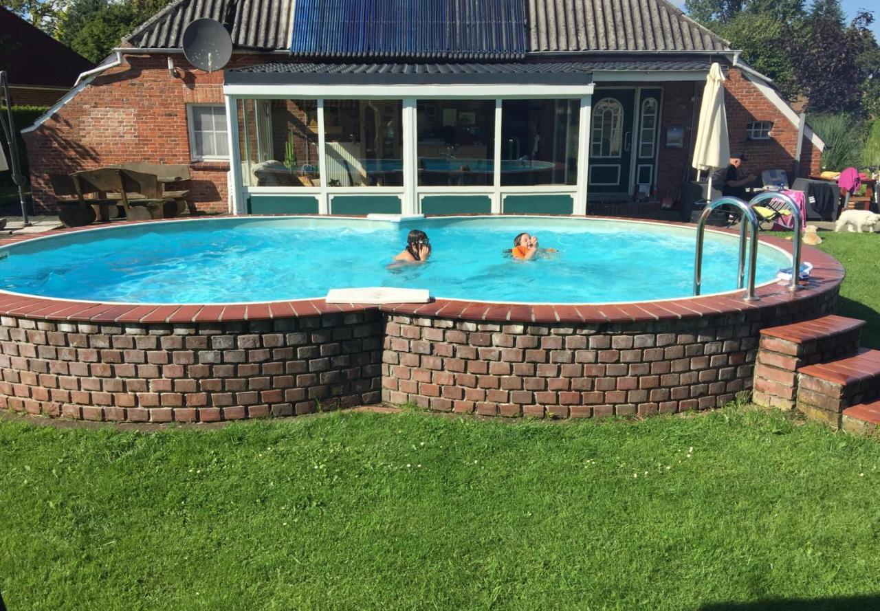Ferienhof Welsch Wohnung 2 Grossefehn Extérieur photo